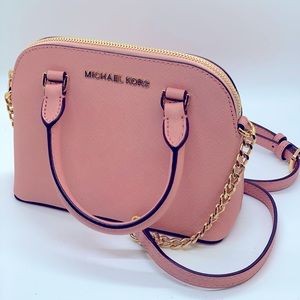 Michael Kors Pale Pink Crossbody/Mini Sachel